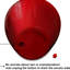 2 pots de fleurs rouges à cône rond - pour une utilisation intérieure et extérieure Merveilleux, anniversaire, fête des pères, jardinière intelligente pour la fête des Mères-1527132346