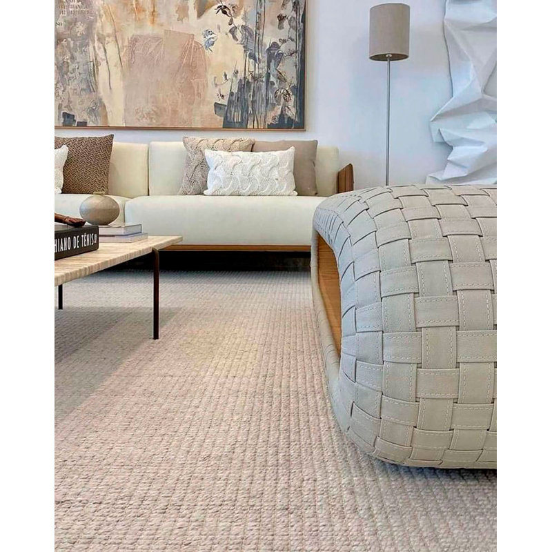 Amara Rectangle Area Rug in Light Gray, Rectangle 10' x 14'