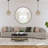 Benson Black Round End Table