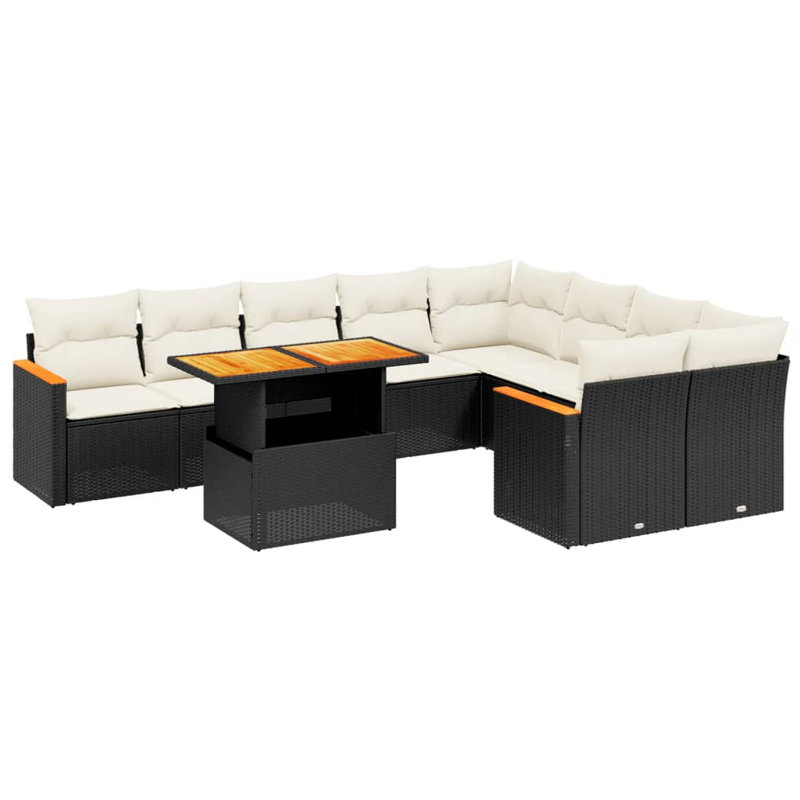 Vidaxl Garden Sofa SetWith  Cushions