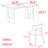 Medieval style solid wood rectangular dining set-1886927670