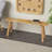 Mango Wood Handmade Traditional Brown Bench-39052691
