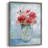 Red Geraniums Framed Print - Solid Wood-1757474998
