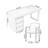 62.99" Nut-brown Rectangular Solid Wood Office Sets