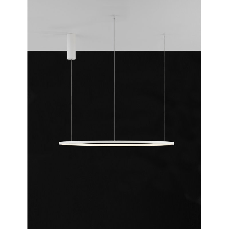 1 - Light White LED Unique/Statement Pendant