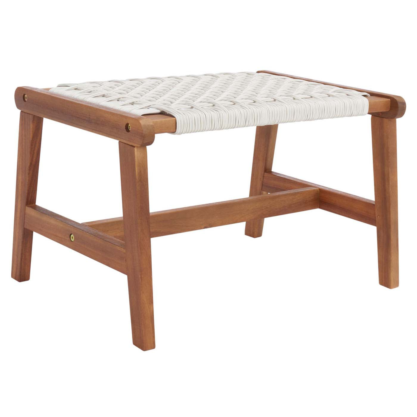 Armida 4-Person Acacia Patio Seating Group, Honey Brown