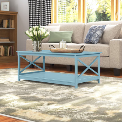 Table basse à 4 pieds avec rangement Darek