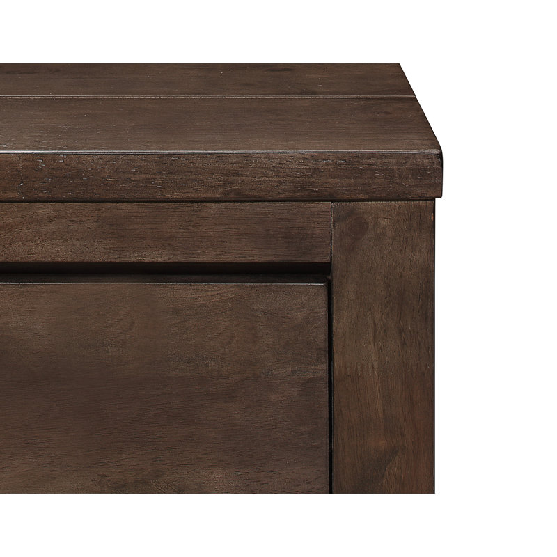 Geohagan Solid Wood 2-Drawer Nightstands
