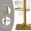 Tabouret de bar rotatif à hauteur ajustable Bengal-1657480229