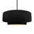 Noir carbone mat / or champagne