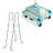 Intex Swimming Pool Ladder for 52" Wall Height Pools & Pool Side Vacuum Cleaner