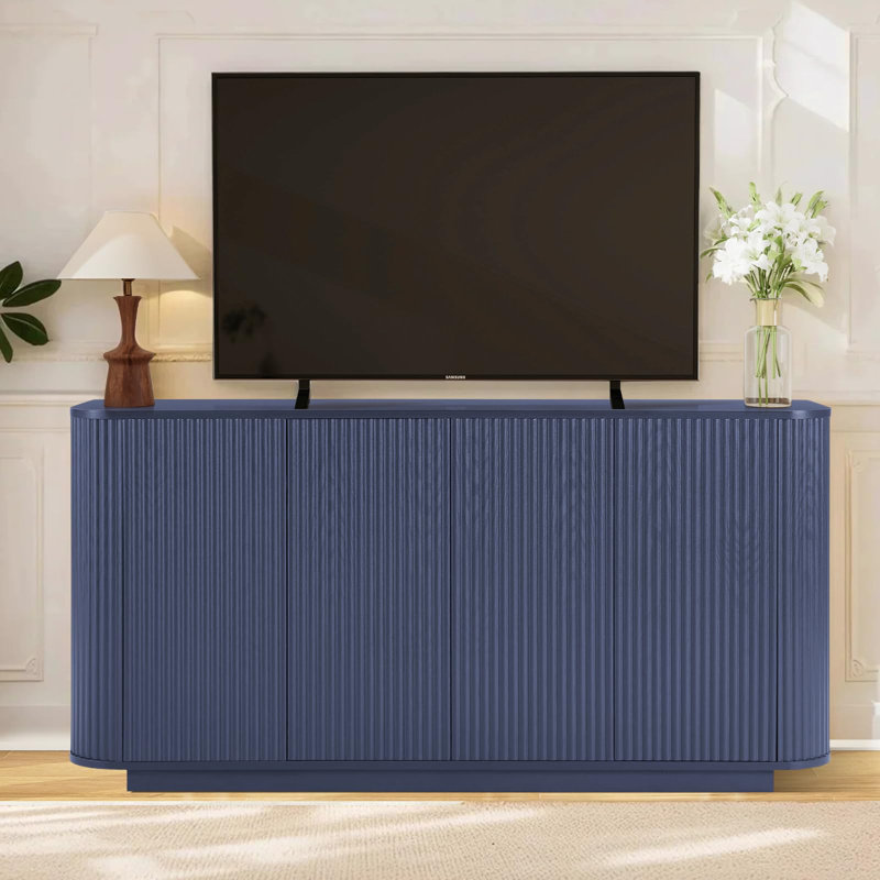 Buffet 64 po Modern, Bleu / bleu