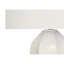 Éclairage, lampe de table, céramique crème, abat-jour ivoire / crème, moderne