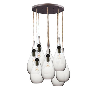 Earth 8 - Light Dimmable Chandelier