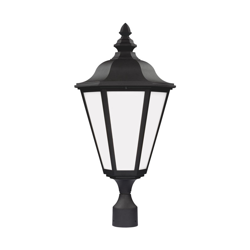 Brentwood Frosted Lantern Head, Black, No