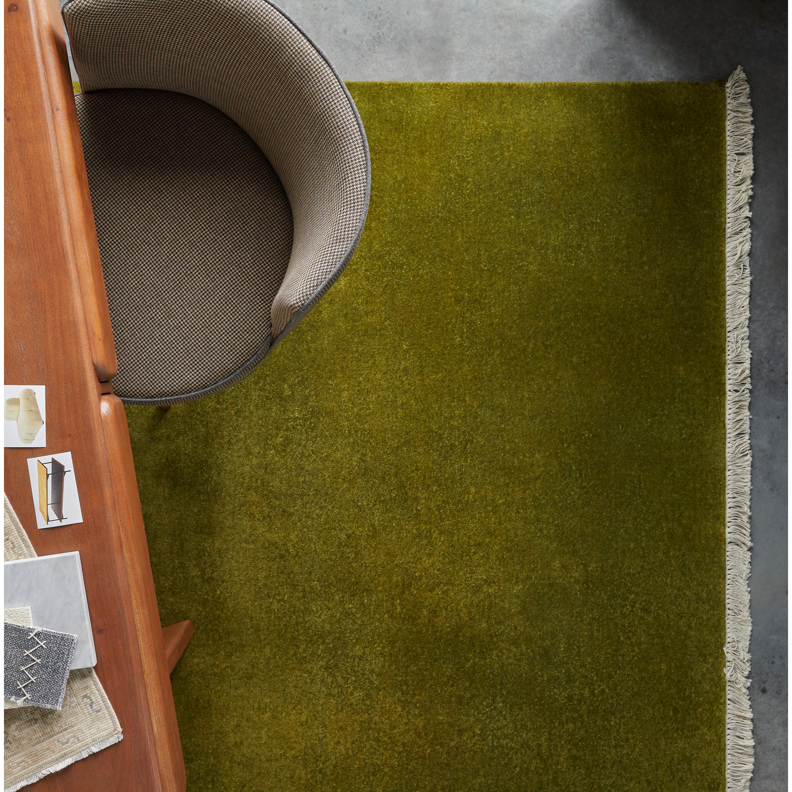 Clio Hand-Loomed Wool Rug, Rectangle 4' x 6'
