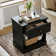 57.7cm W Solid Wood Bedside Table