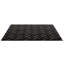 Vara Polished Nero Marble & Brass Mosaic Tile-640500535