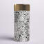 Vase en céramique - or mat, noir mat-1675649370