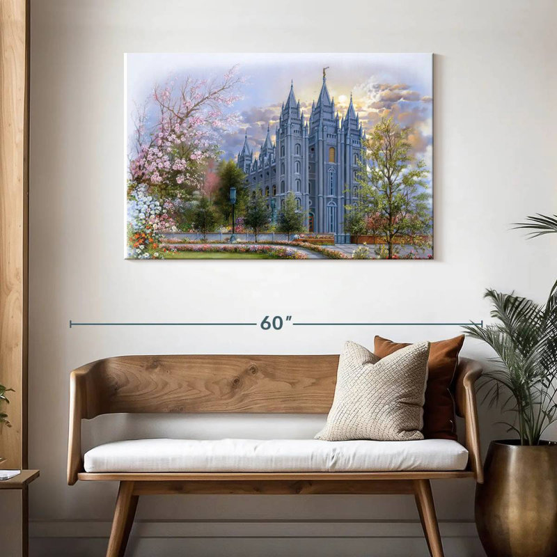 Rorry Temple Garden, 30" H x 45" W