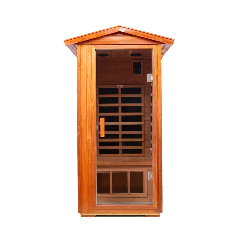Sauna extérieur infrarouge lointain à une personne