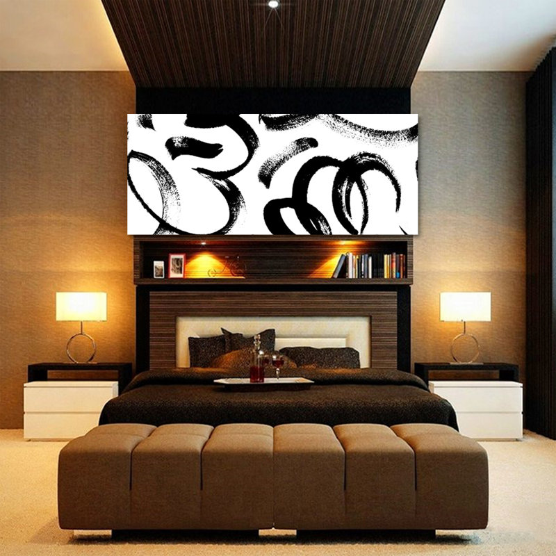 Swirled Lines Painting, Metal