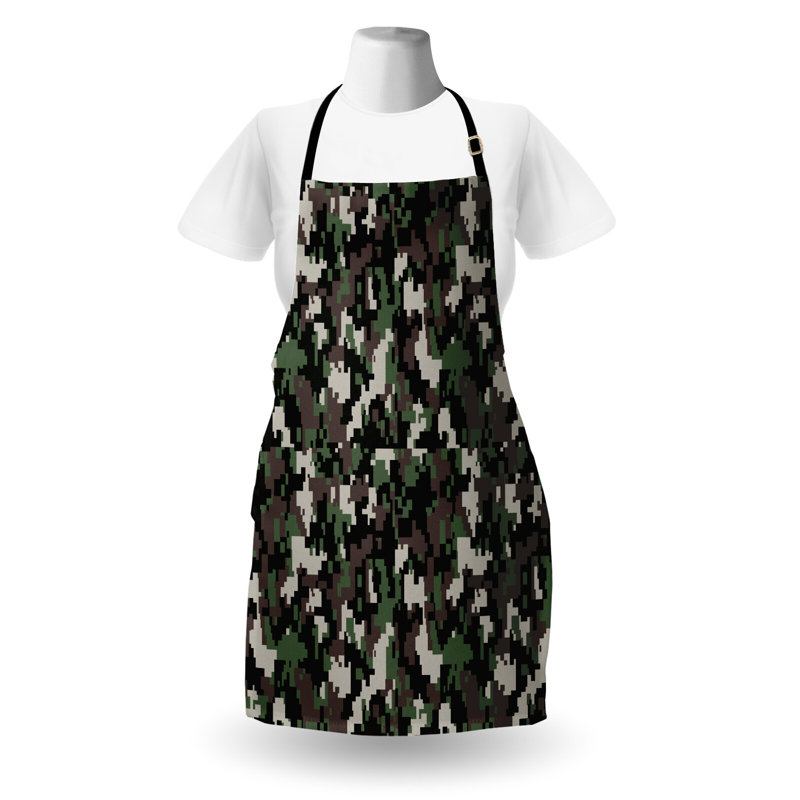 Tablier East Urban Home camouflage unisexe
