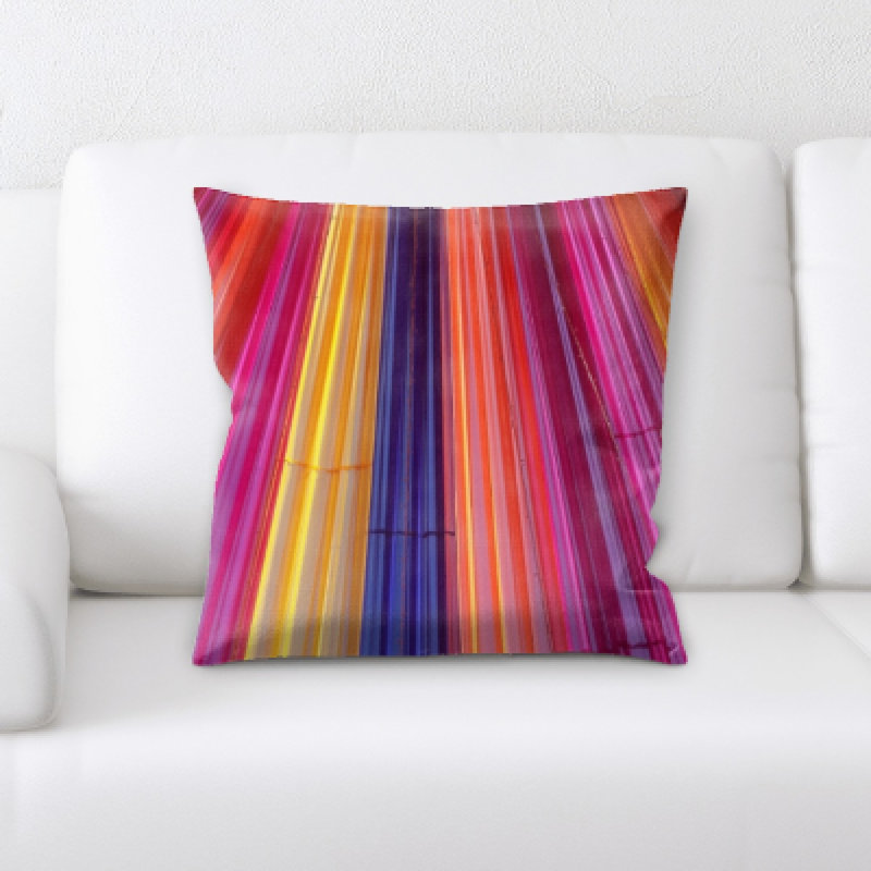 Microsuede Throw Pillow