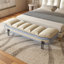 Schechner Genuine Leather Upholstered Storage Bench
