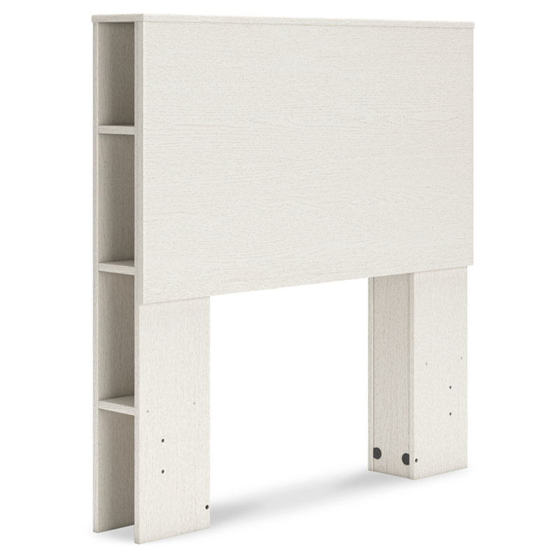 Jashawna Full Bookcase Headboard, Twin, White
