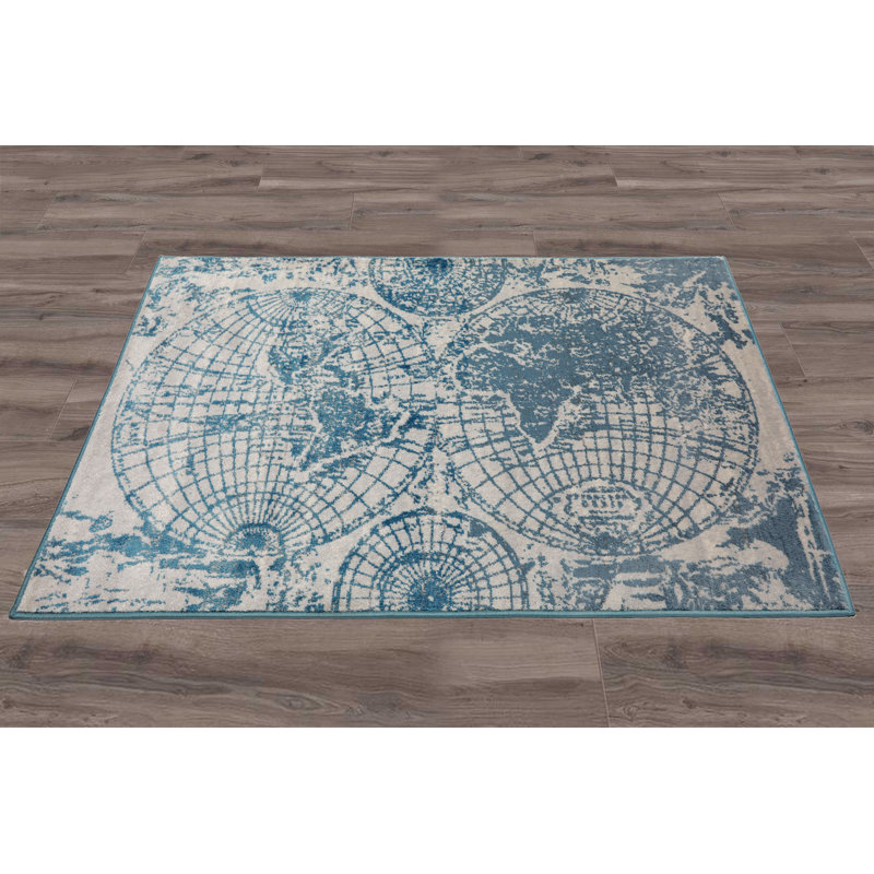 Tapis beige Clarabelle, Gris, Rectangle 9 pi x 12 pi