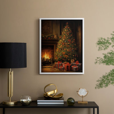 «Christmas Holiday Art», reproduction encadrée DCLV