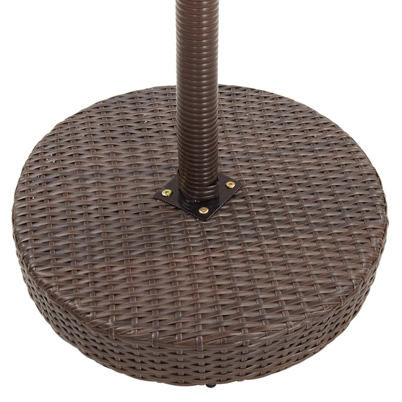 Garden Bar Set with Cushions Patio, Brown