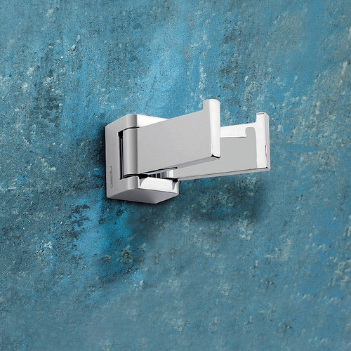 Glamour Wall Mounted Jointed Double Robe Hook