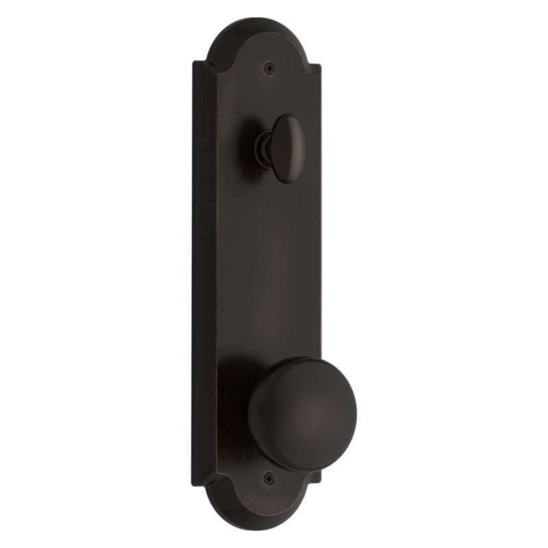 Elkhorn Handleset, Rustic Knob, Arch Interior