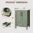 Bathroom Vanity with Ceramic Basin, Bathroom Storage Cabinet with Drawer and 2 Soft Closing Doors-125772652-125772651