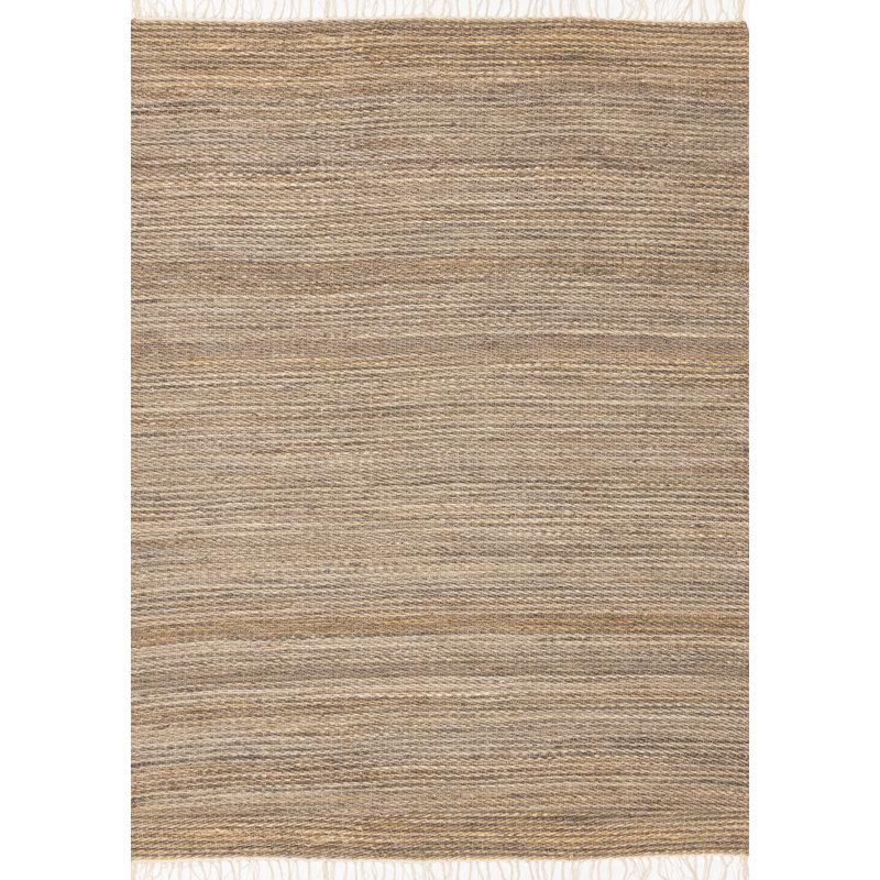 Tapis tissé à plat Verda, Rectangle 5 pi 3 po x 7 pi 7 po