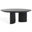 Barnard Round Wood Coffee Table-778362343