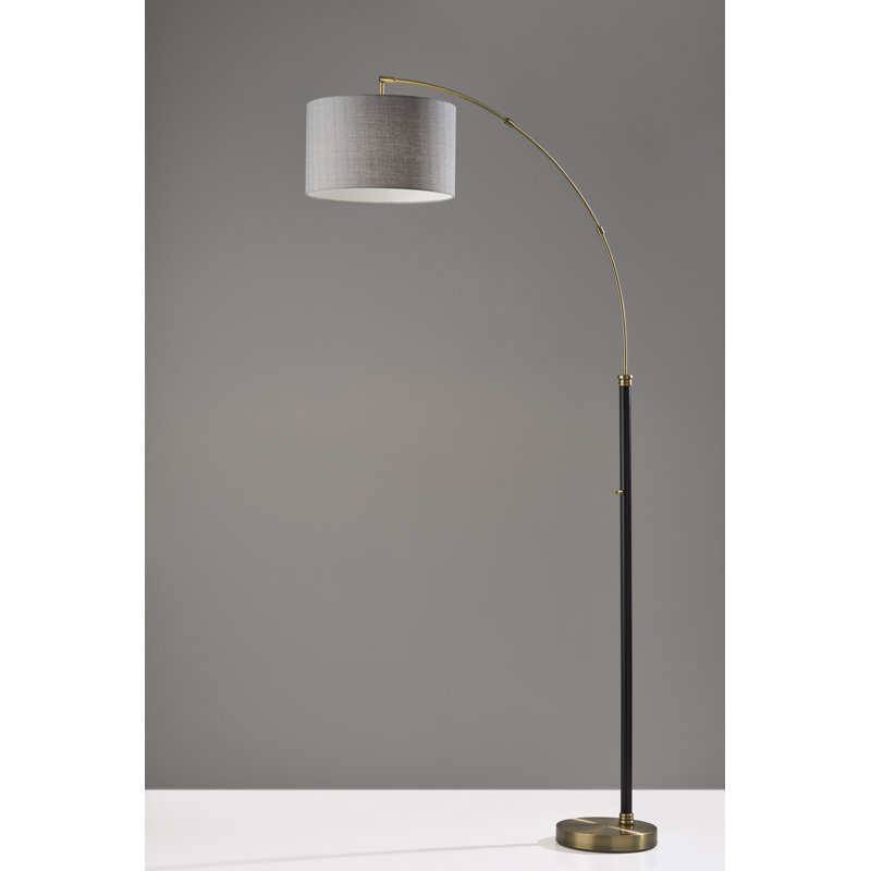 Lampe sur pied arquée 74 po Necmiye