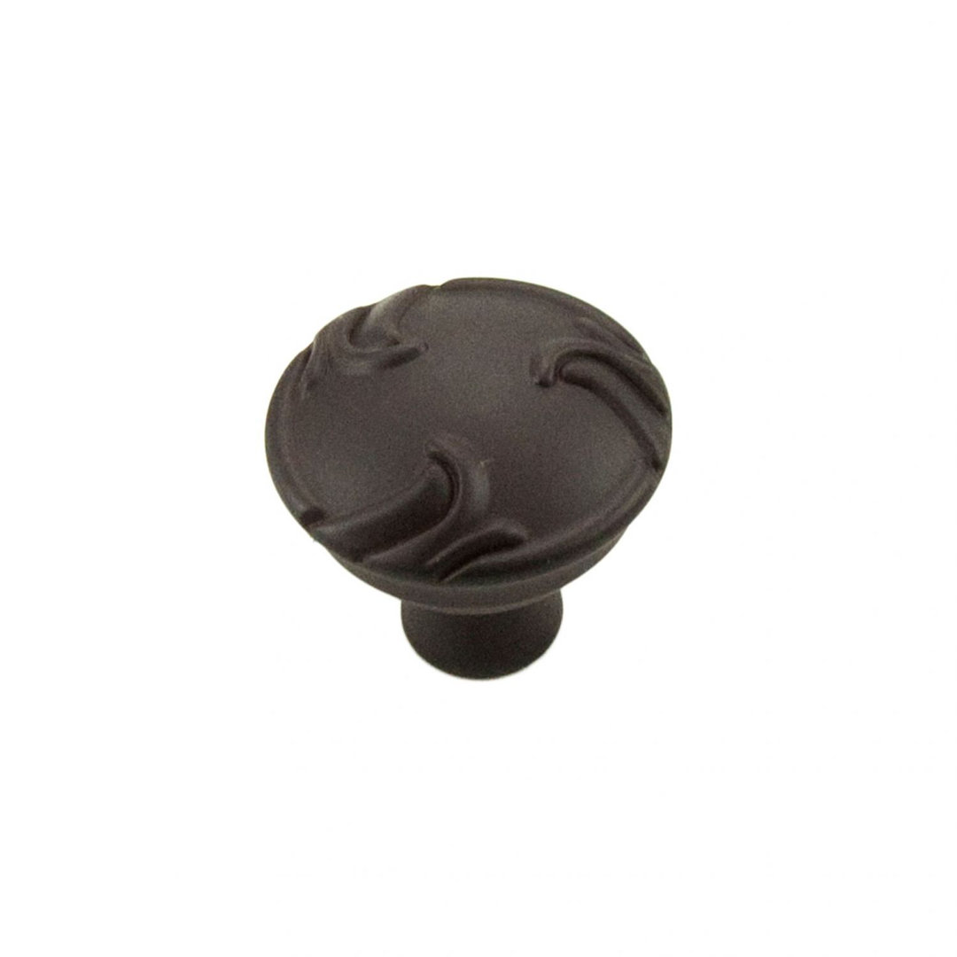 Nottingham 1 1/4" Knob with Decorative Swirls Rk International