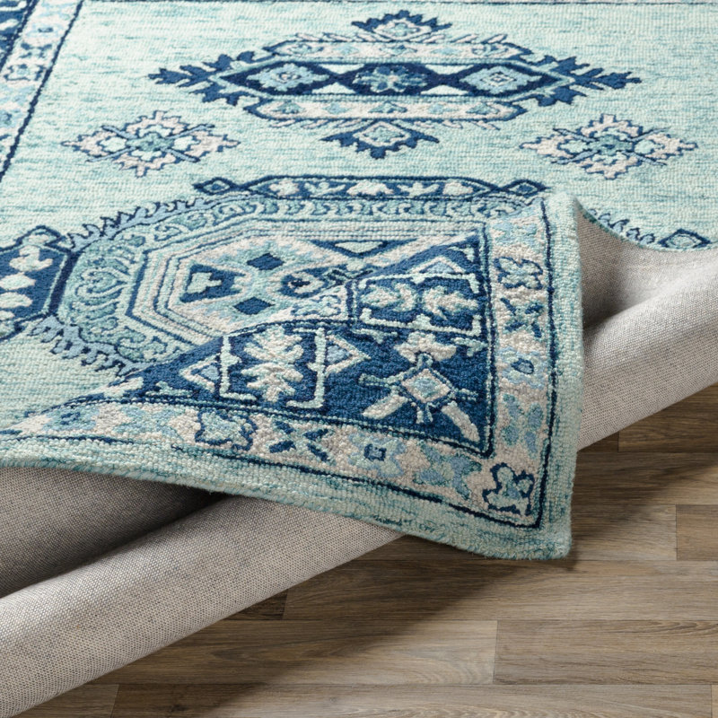 Elson Wool Oriental Indoor Rug, Rectangle 9' x 13'