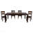 Dining Table Mango Veneer Wood Extension Leaf
