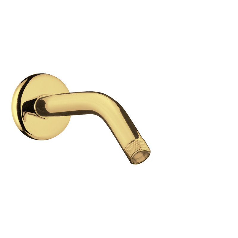 Bras de douche 1/2 "avec bride Showerpower, Laiton poli