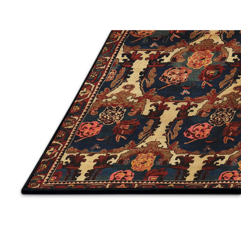 Oriental Indoor Rug, Rectangle 5' x 8'