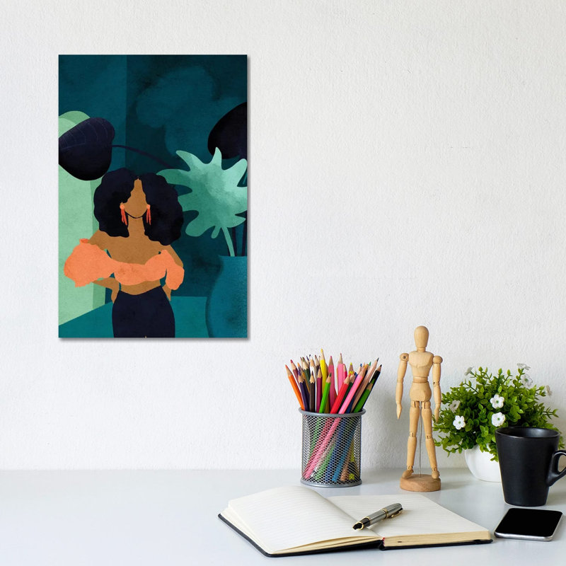Reyna by Reyna Noriega - Print on Canvas, Wrapped Canvas, 20.32 cm H x 30.48 cm W