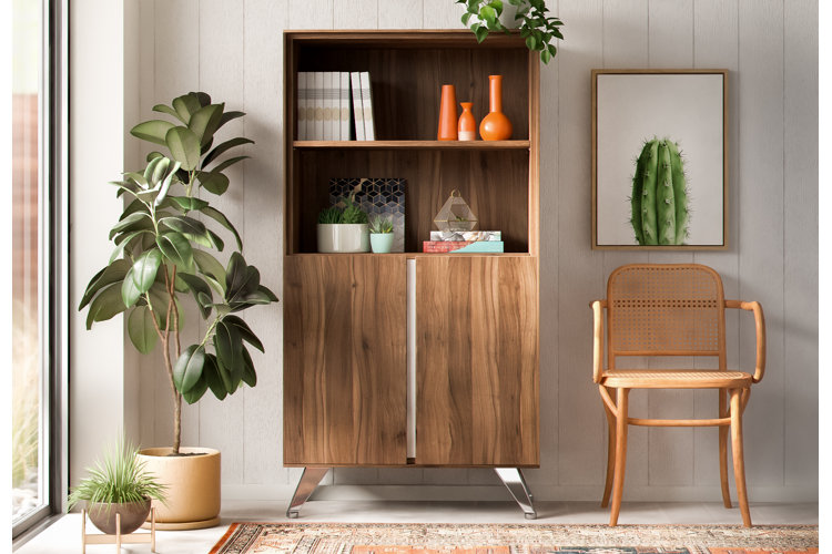 multi-functional living room with office