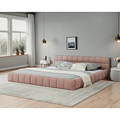 Lit plateforme tapissier