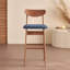 Chaise d'appoint à dossier bas en noyer (ensemble de 8)-1157897776-1157897801