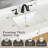Lavanti Valvet 42 Inch Bathroom Vanity with Sink – 100% Premium Solid Wood, Stylish Firwood Black Vanity Bathroom with Storage Cabinet – Modern Bathroom Vanities with Single Vanity Sink & 4" Quartz Countertop-706537480-706537714