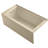 Underscore 60" x 30" Rectangular Alcove Soaking Bathtub with Slotted Overflow and Integral Apron-27814140-27814134